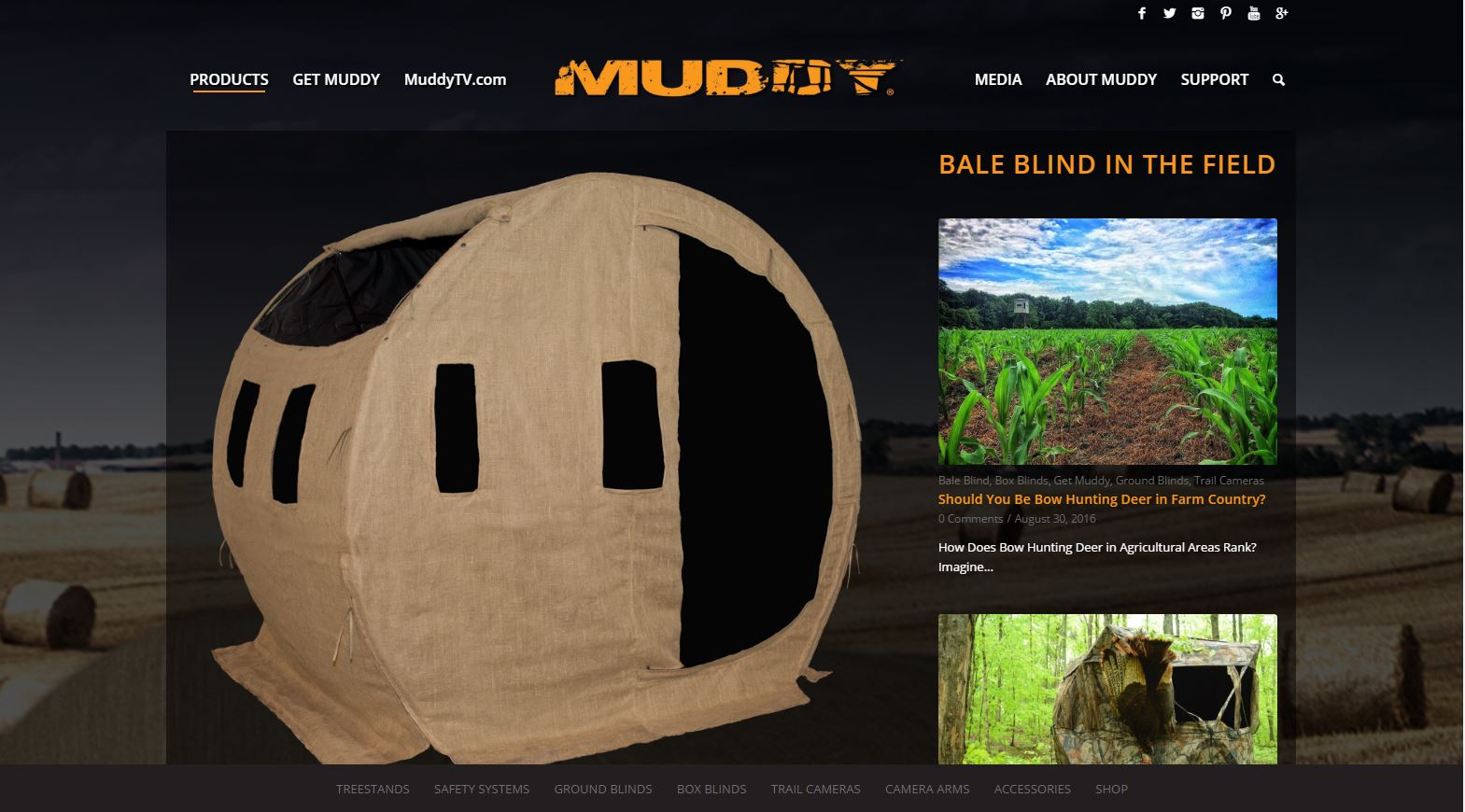 Bale Blind Muddy Outdoors Muddy Outdoors