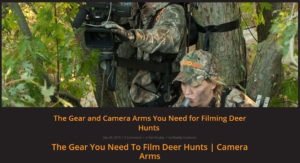 camera arms for filming hunts | Muddy Outdoors