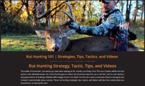 hunting the rut lockdown phase | Muddy Outdoors