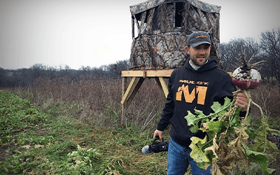 Ground Blind Hunting Tips For The Late Season