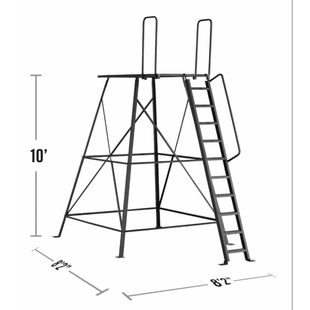 10ft Tower Dimensions