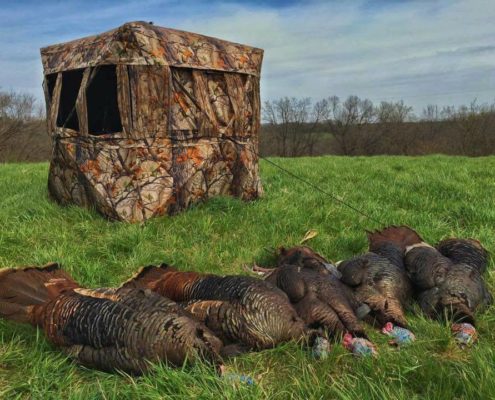 turkey hunting ground blinds