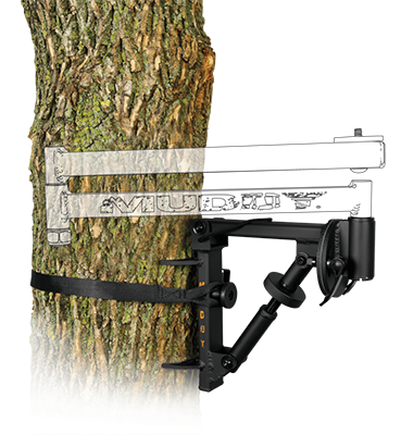 Muddy Treestands MUD-BH001 Long Accessory Hook Hang Bow & Deer Hunting Gear 
