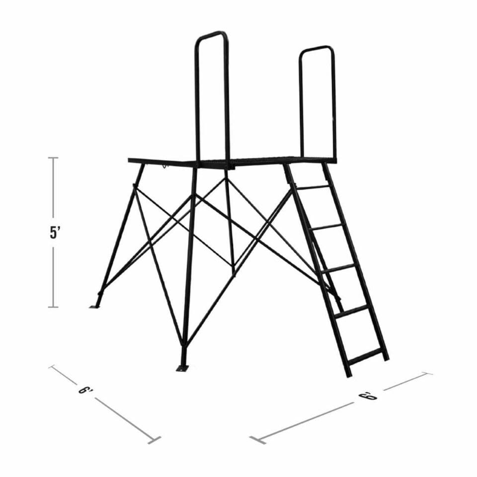THE DELUXE TOWER (5' TOWER AND 5' EXTENSION) | Muddy Outdoors