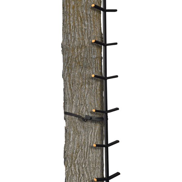 Tree Stand 25-Feet Climbing Sticks Hunting Ladder Deer Durable Steel Steps NEW 