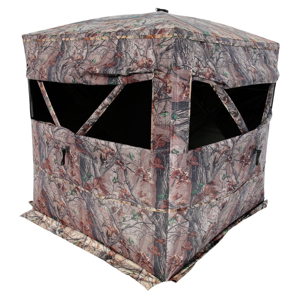 Prevue 3 Ground Blind open