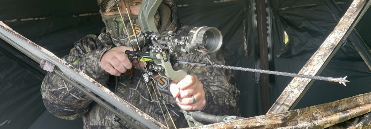 Tips And Tricks For Bowhunting In A Ground Blind