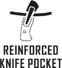 Reinforced Knife Pocket
