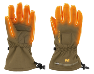 Heated Gloves Costco Waterproof Gloves NUCLEUS HEATED SOFTSHELL