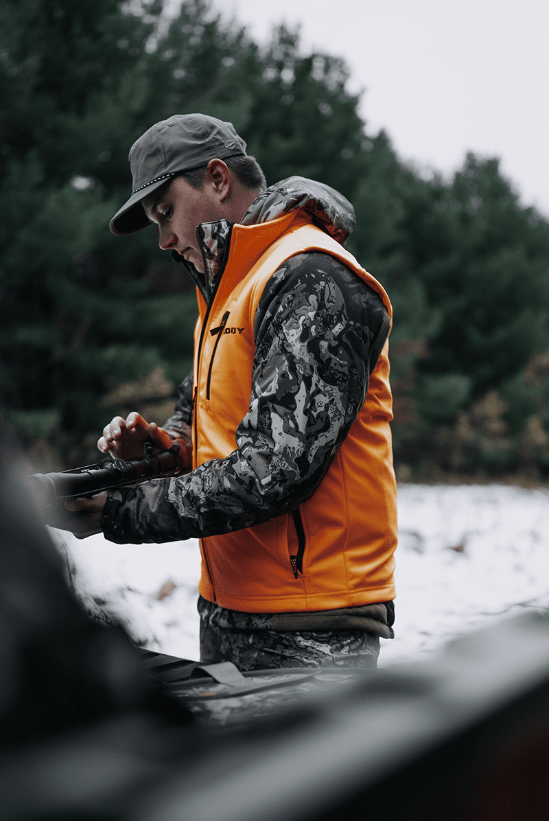 TRX Softshell Blaze Orange Vest | Muddy Outdoors