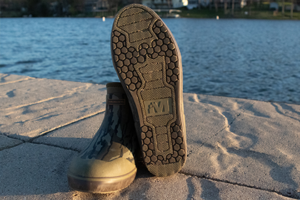 High-traction Muddy outsole