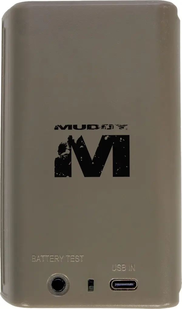 Muddy 5,000mAh rechargeable lithium battery pack