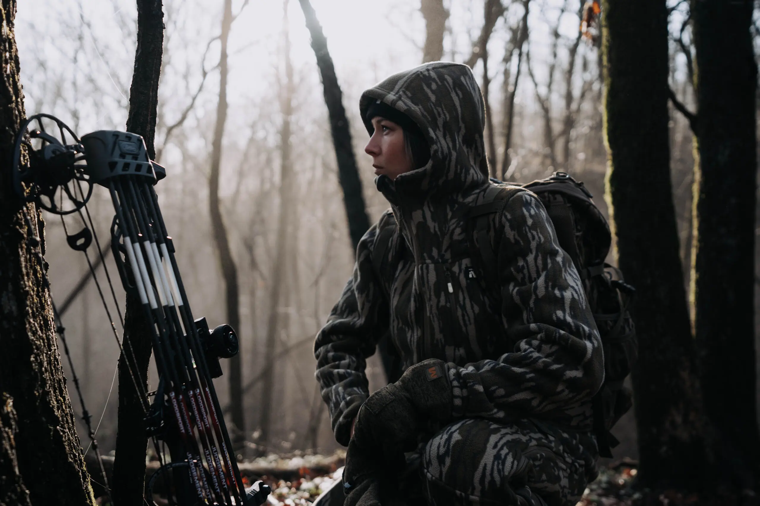 muddy outdoors